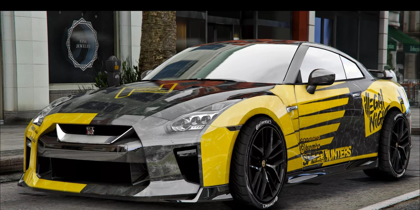 Nissan GTR Illegal Night