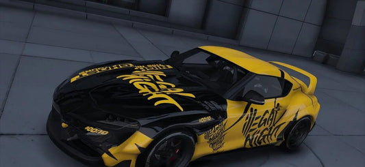 Toyota Supra A90 Illegal Night